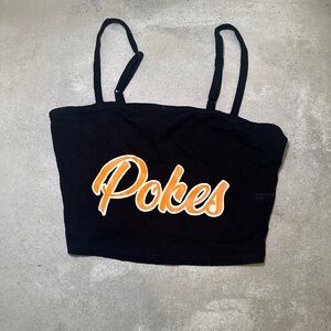 Oklahoma State Pokes crop tank